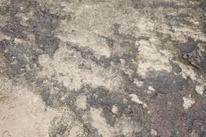 beautiful patterned stone floor was eroded by water and wind. photo