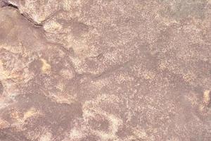 beautiful patterned stone floor was eroded by water and wind. photo