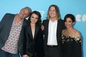 LOS ANGELES   MAR 28 - Mark Owen, Stefania LaVie Owen, Harry Ritchie, Margarita Owen at  The Beach Bum  Premiere at the ArcLight Hollywood on March 28, 2019 in Los Angeles, CA photo