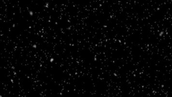 fondo de nevadas realista aislado sobre fondo negro. representación 3d foto