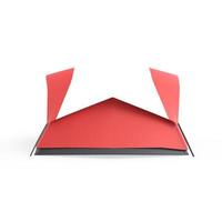 Camp tent 3d modelling photo