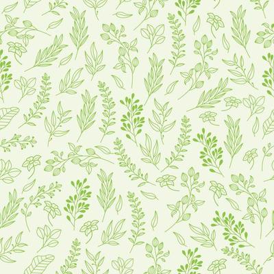 floral seamless pattern. leaf pattern