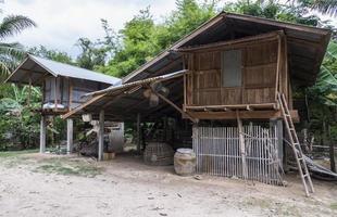 Old wooden barn photo