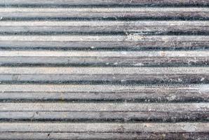 Dirty liner floor on the pickup bed. photo