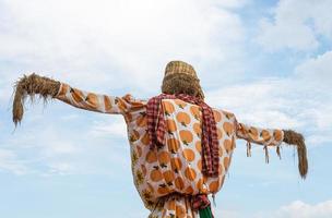 Traditional Thai scarecrow photo