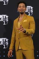 LOS ANGELES JUN 25 - Jussie Smollett at the 2017 BET Awards Press Room at the Microsoft Theater on June 25, 2017 in Los Angeles, CA photo