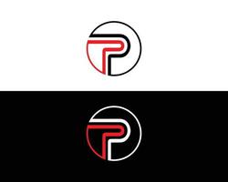 PP Letter Initial Logo And Icon Design Template. vector