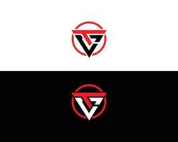 tc y ct logotipo de letras y diseño de elementos vectoriales de iconos. vector