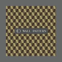 smooth  3d brick wall geometric pattern vector