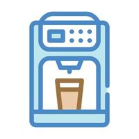 coffee maker color icon vector symbol illustration