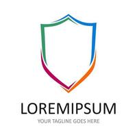 shield abstract logo vector
