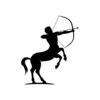 logotipo de vector de centauro