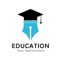 education geek logo vector