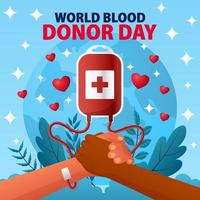 World Blood Donor Day vector