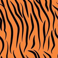 Tiger print, animal skin, seamless pattern with tiger stripes