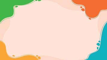 Colorful Abstract Background Vector Illustration Design For Banner Template Wallpaper