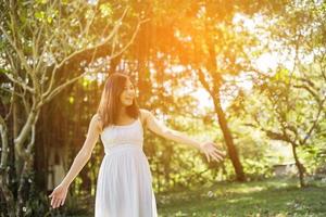 happy woman smile photo