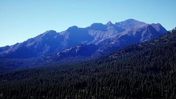 Cascade Mountain and surrounding Canadian Rocky Mountains in summer time video
