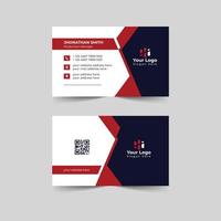 Digital Business Card Design Template vector