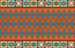 Vector - Abstract seamless pattern of geometric ethnic. Embroidery, African, Morocco, Islamic design. Can be use for print, paper, curtain, pillow, fabric, cloth.