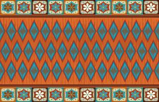 Vector - Abstract seamless pattern of geometric ethnic. Embroidery, African, Morocco, Islamic design. Can be use for print, paper, curtain, pillow, fabric, cloth.