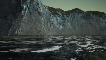 View of the Atlantic Ocean and the cliffs video