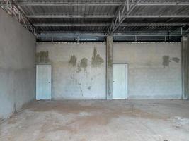 The empty store of the local souvenir shop for renovation to the new look. photo