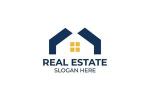 real estate logo set for industry and company vector