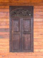 Old Wooden window photo