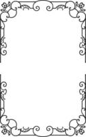 Decorative frame. Design element. Decoration vector