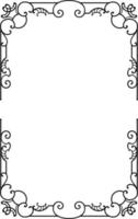 Decorative frame. Design element. Decoration vector