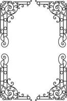 Decorative frame. Design element. Decoration vector