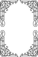 Decorative frame. Design element. Decoration vector