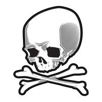 Pirate skull with crossbones