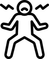 anger vector illustration on a background.Premium quality symbols.vector icons for concept and graphic design.