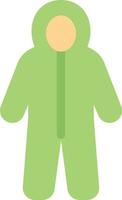 protection suit vector illustration on a background.Premium quality symbols.vector icons for concept and graphic design.