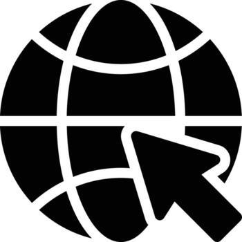 global click vector illustration on a background.Premium quality symbols.vector icons for concept and graphic design.