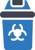 recycle bin vector illustration on a background.Premium quality symbols.vector icons for concept and graphic design.