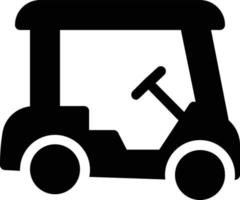 golf car vector illustration on a background.Premium quality symbols.vector icons for concept and graphic design.
