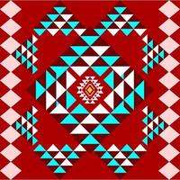 geometric ethnic pattern traditional design vector