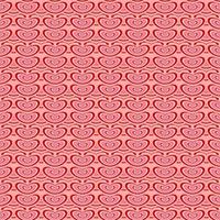 seamless pattern with hearts design vector