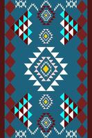 geometric ethnic pattern traditional design vector