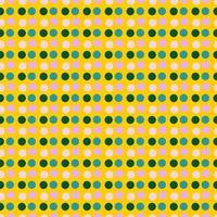seamless geometric pattern with dots vector