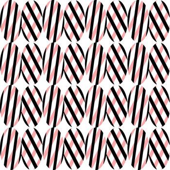 seamless geometric pattern with shapes vector