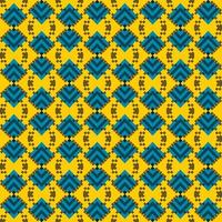 abstract geometric ethnic pattern design for background or wallpaper vector