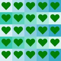 seamless pattern with hearts design vector