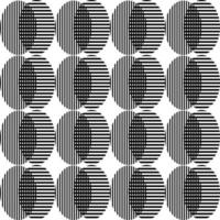 seamless geometric pattern with shapes vector