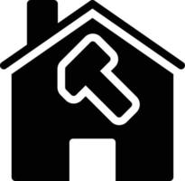 ilustración vectorial de construcción de casas en un fondo. símbolos de calidad premium. iconos vectoriales para concepto y diseño gráfico. vector