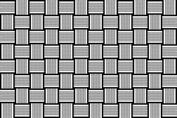 black and white square pattern design