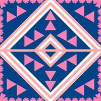geometric ethnic pattern traditional design vector